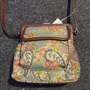 Floral Patterned Women's Bag